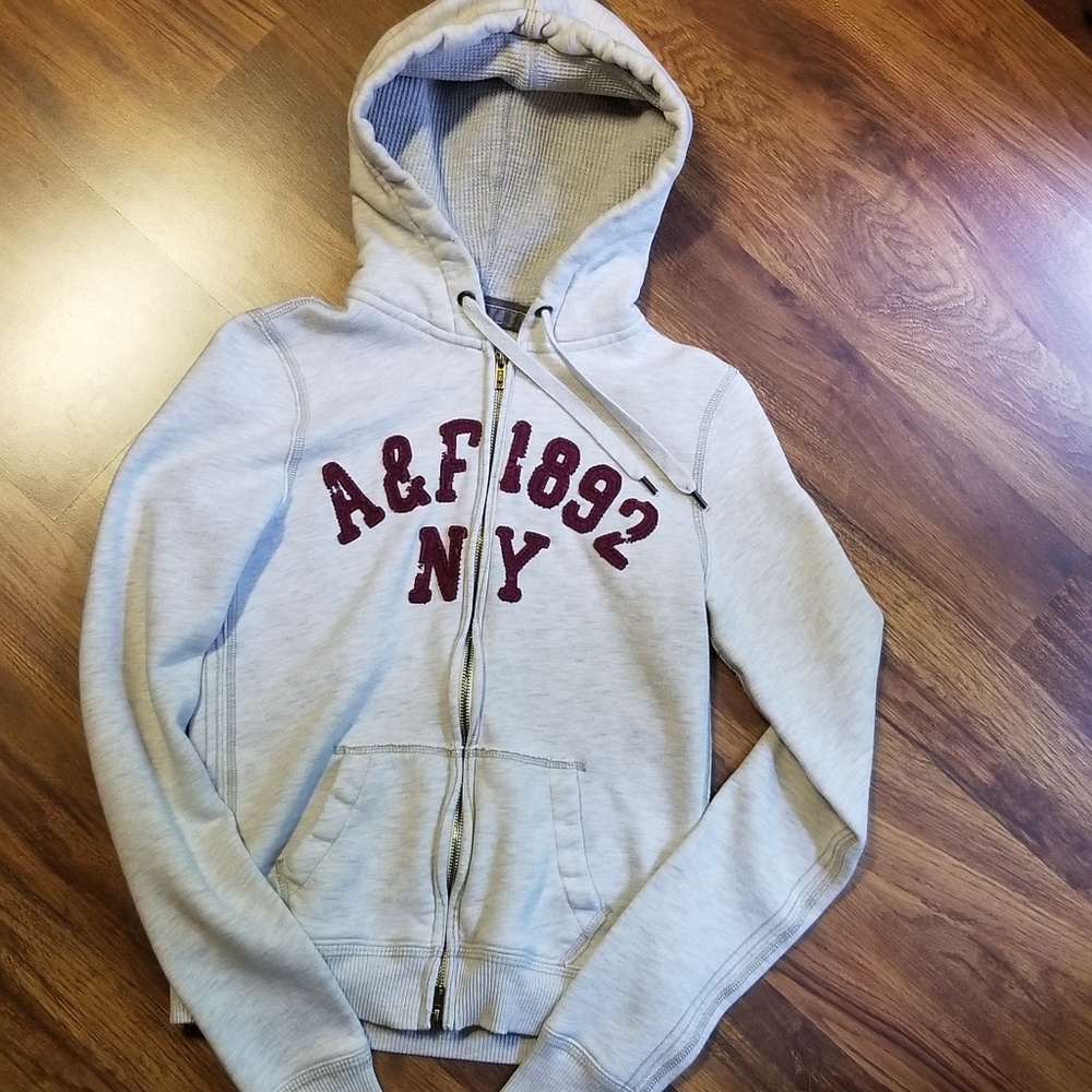 Abercrombie &Fitch Zip Up Sweatshirt